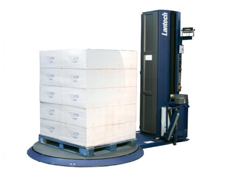 Professionele pakketwikkelaar voor het veilig bevestigen van producten op pallets tijdens transport